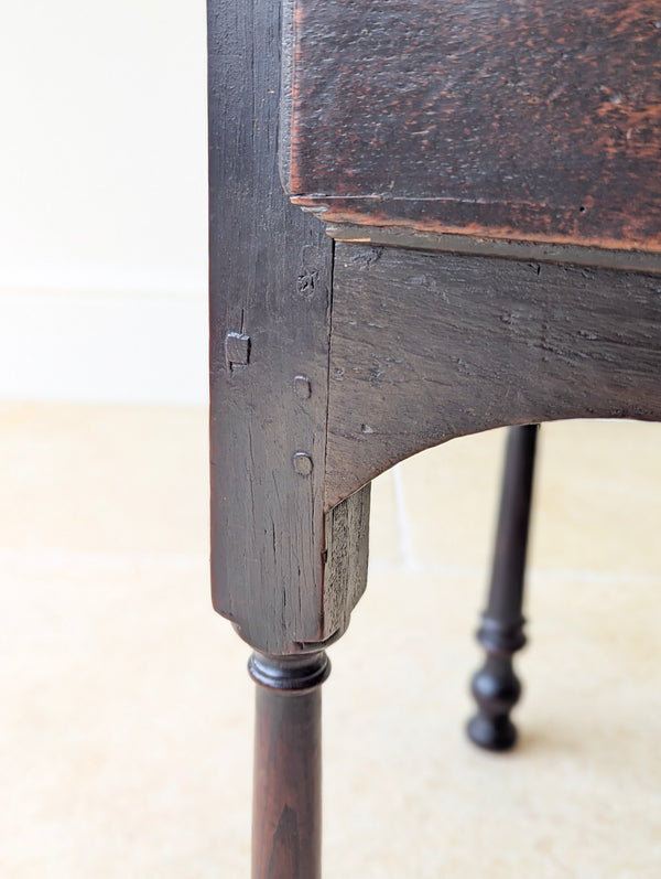 Antique Georgian Oak Lowboy c.1800