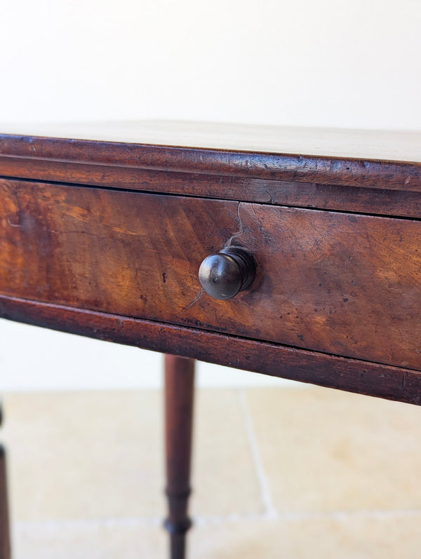 Antique Early Victorian Mahogany Writing Table c.1840