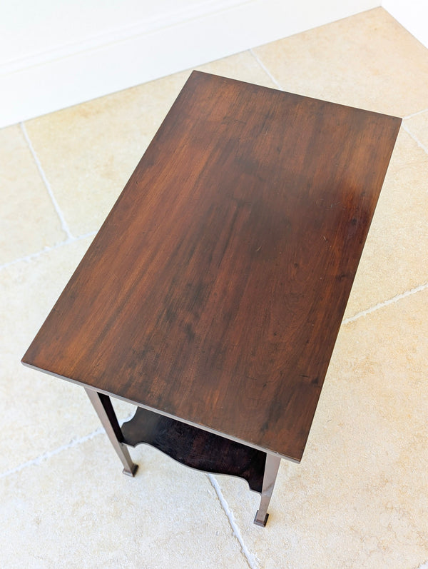 Antique Victorian Mahogany Side Table c.1890
