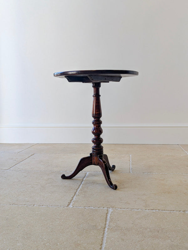 Antique George III Mahogany Tilt-Top Tripod Table c.1780
