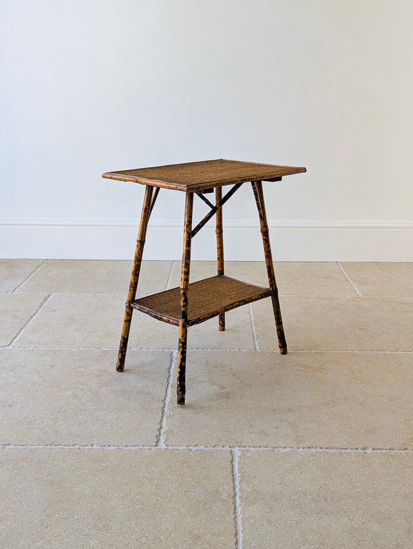 Antique Victorian Bamboo Occasional Table c.1890