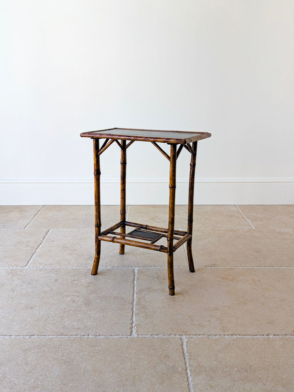 Antique Victorian Bamboo Occasional Table c.1890