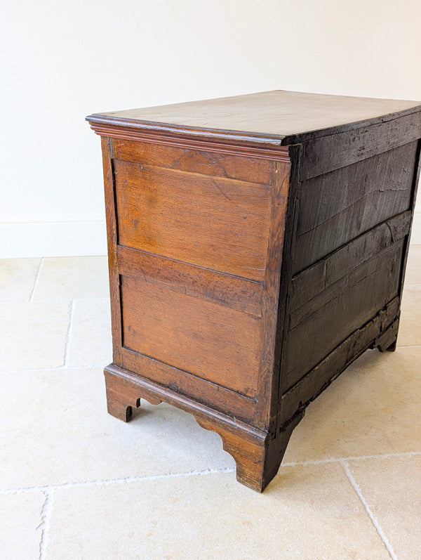 Antique Late 17th Century Oak Geometric Chest of Drawers c.1680