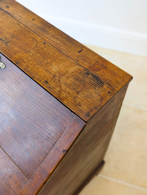 Antique George III Oak Bureau c.1780