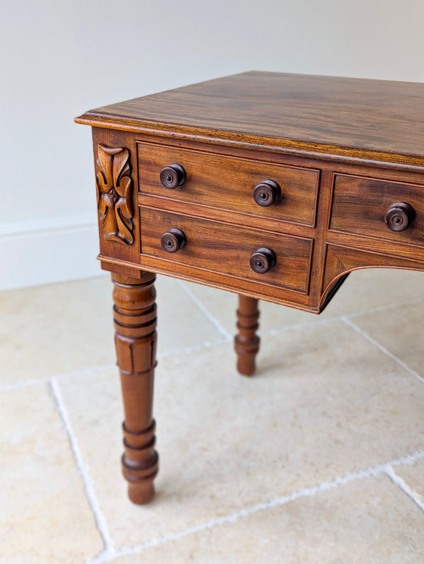 Antique William IV Mahogany Writing Table c.1835