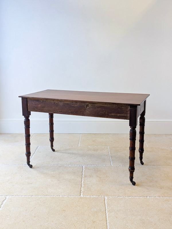 Antique Victorian Mahogany Writing Table c.1880