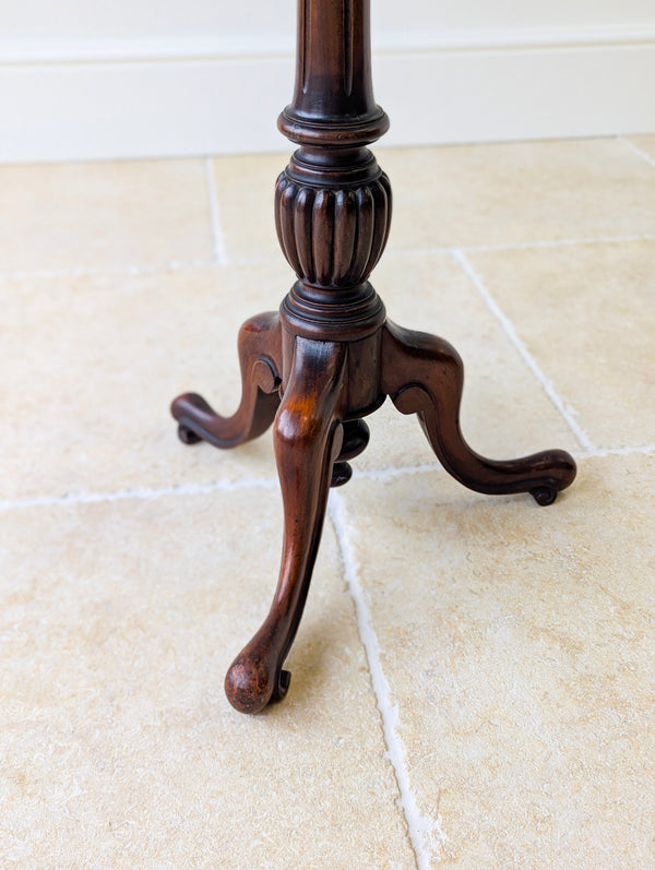 Antique Victorian Mahogany Gentleman’s Shaving Stand c.1890