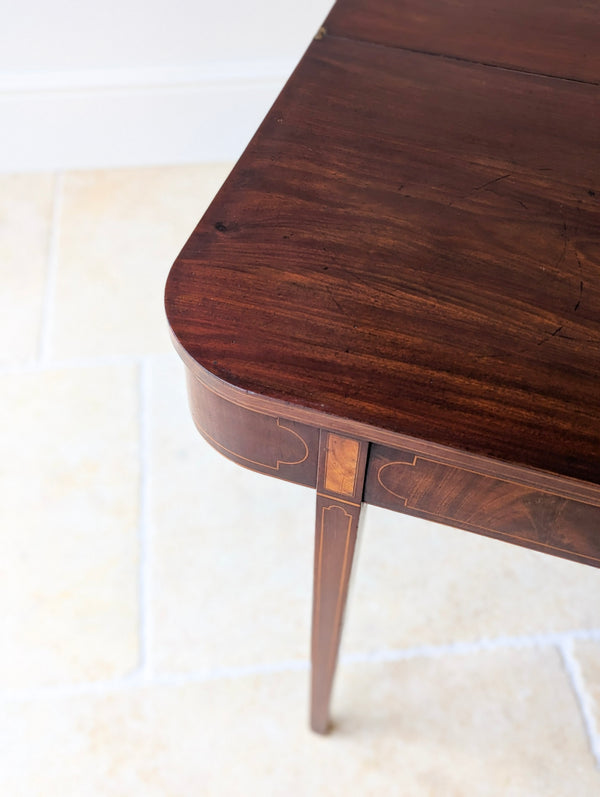 Antique George III Mahogany Tea Table c.1790