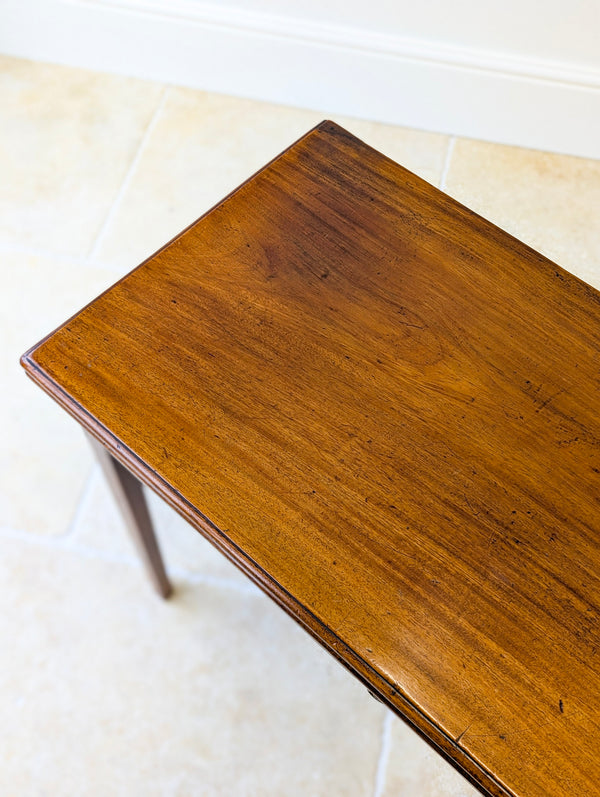 Antique Late Georgian Mahogany Tea Table c.1800