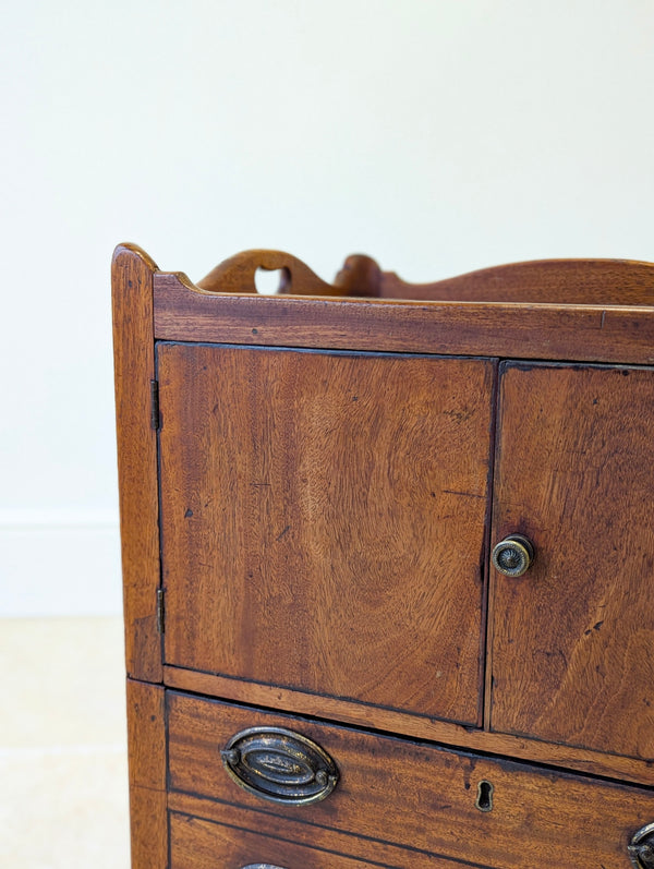 Antique George III Mahogany Bedside Commode c.1800