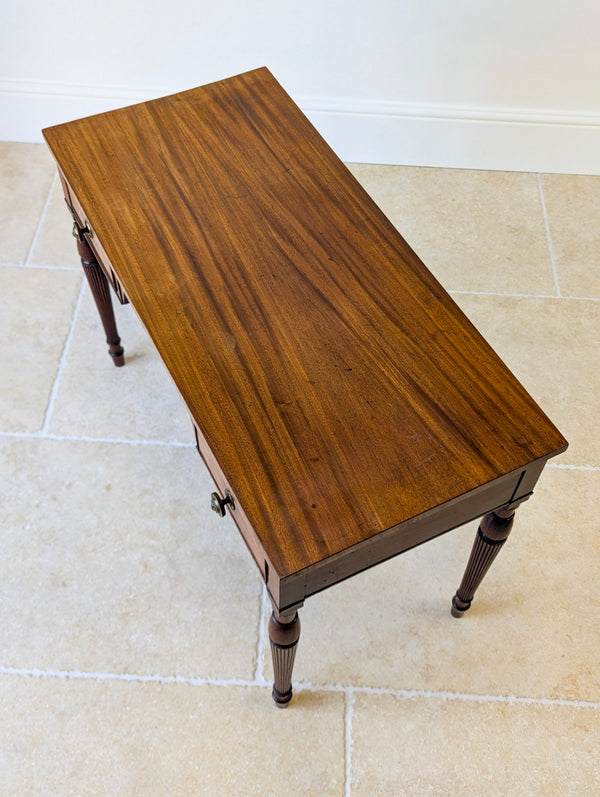 Antique Regency Mahogany Kneehole Writing Table c.1820