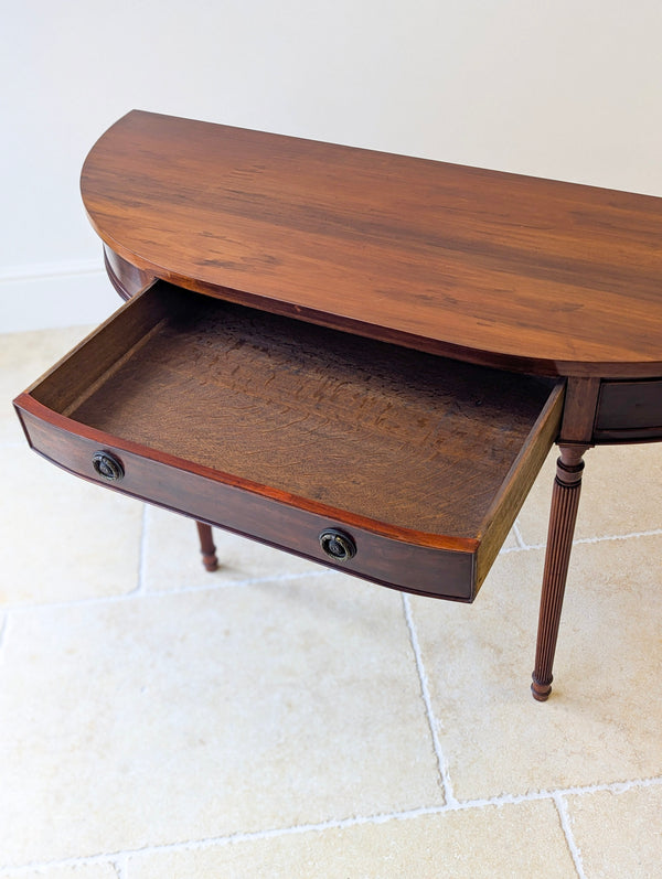 Antique Edwardian Mahogany Regency Style Console Table c.1905
