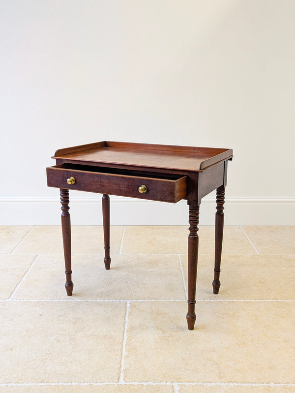Antique Early Victorian Mahogany Writing Table c.1850