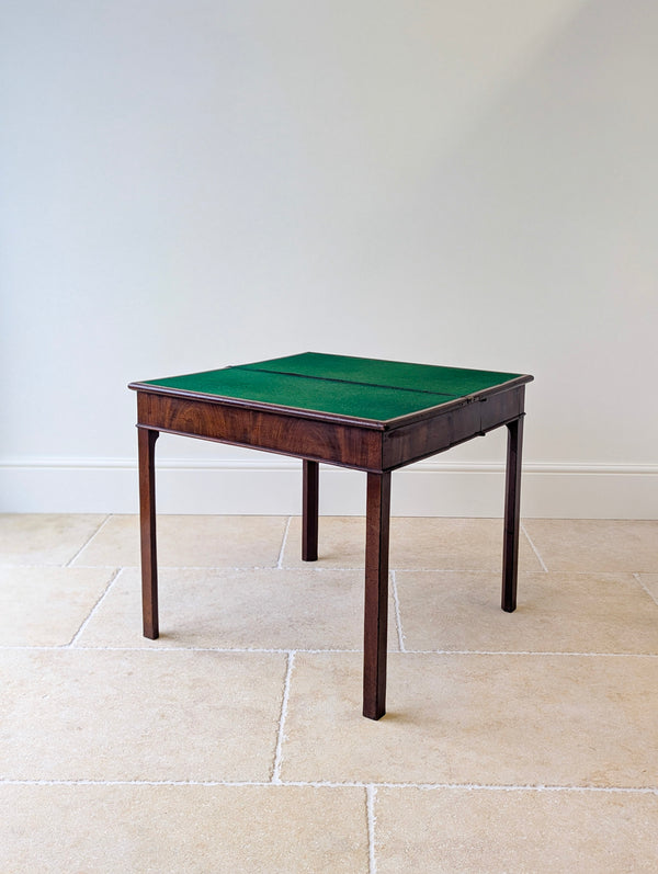 Antique Regency Mahogany Card Table c.1820