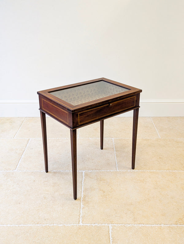 Antique Edwardian Mahogany Bijouterie Table c.1910