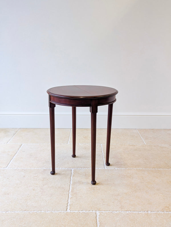Antique Edwardian Mahogany Circular Occasional Table c.1910