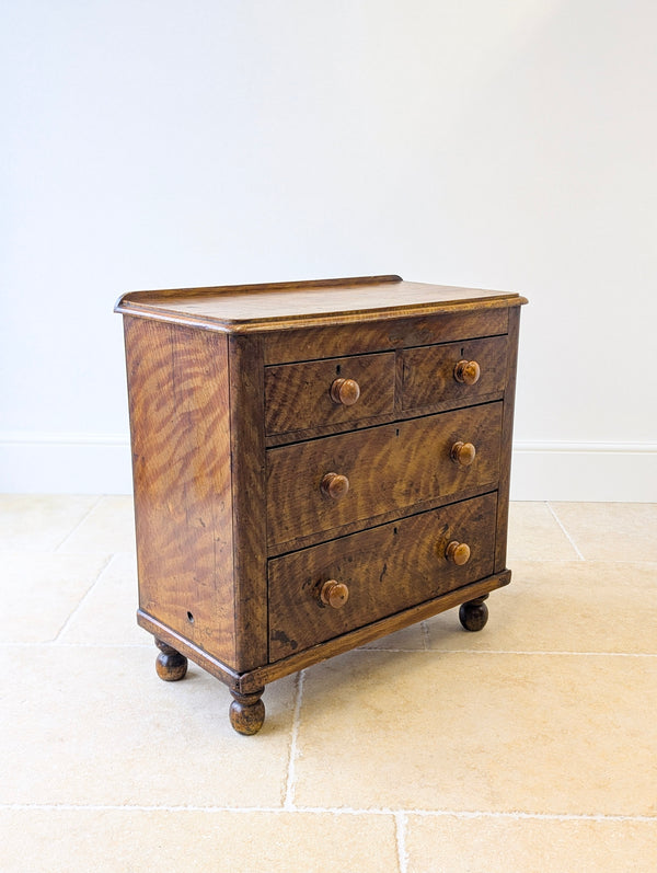 Antique Victorian Scumbled Pine Chest of Drawers c.1860