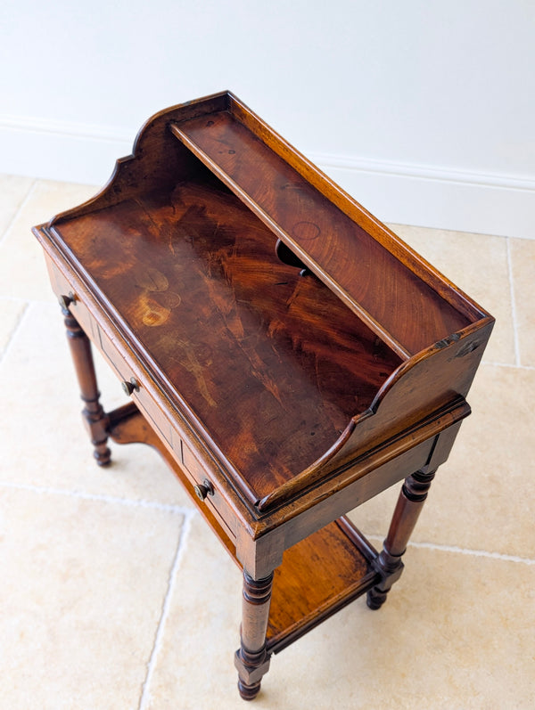 Antique Victorian Walnut Small Writing Table c.1890