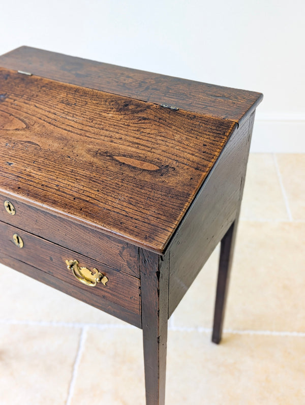 Antique Georgian Elm Clerks Desk c.1800
