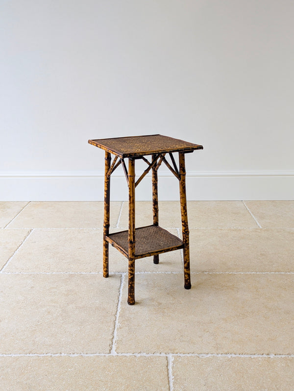 Antique Victorian Bamboo Occasional Table c.1890