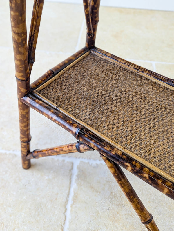 Antique Victorian Bamboo Occasional Table c.1890