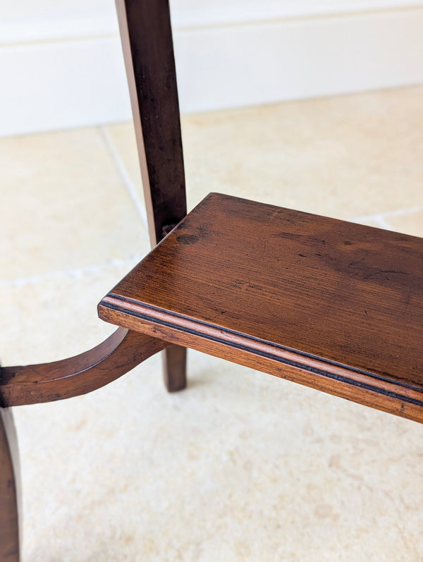 Antique Carved Oak Side Table c.1900