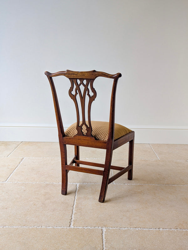 Antique George III Mahogany Side Chair c.1790