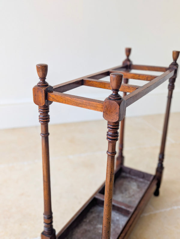 Antique Victorian Mahogany Stick Stand c.1890