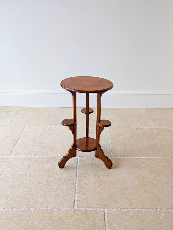 Antique Early 20th Century Beech Occasional Table c.1920