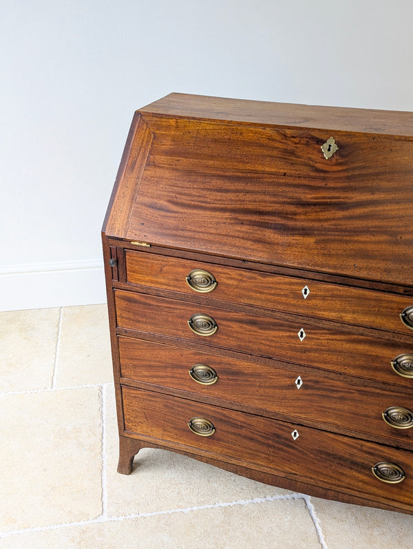 Antique Georgian Mahogany Bureau c.1800