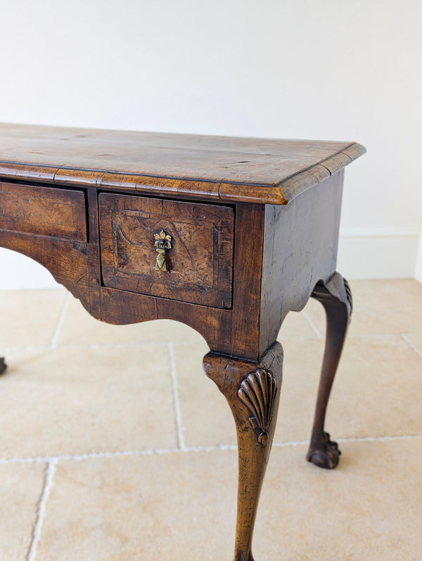 Antique George II Walnut Lowboy c.1730