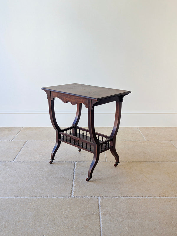 Antique Edwardian Rosewood Occasional Table c.1910