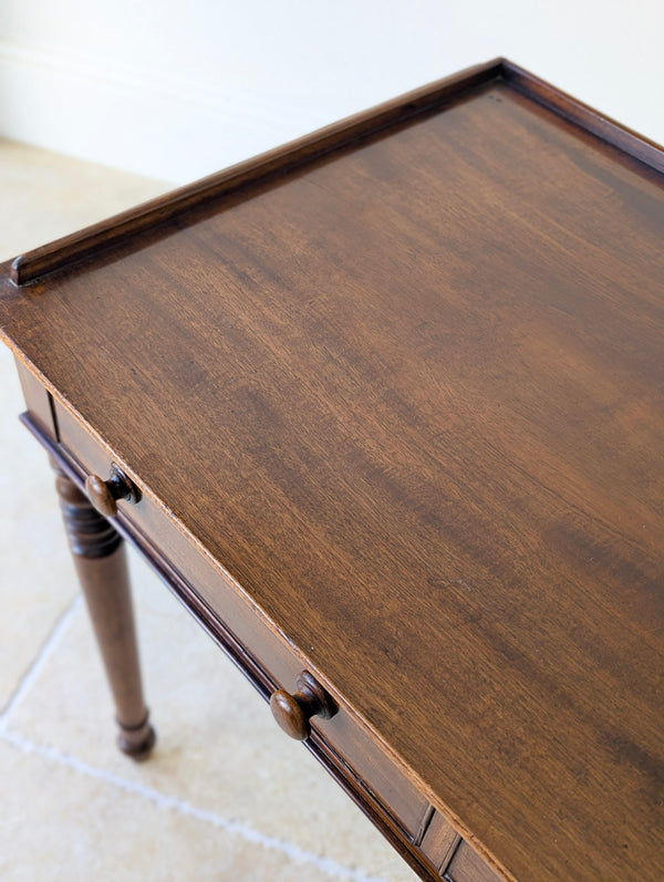 Antique William IV Mahogany Writing Table c.1830