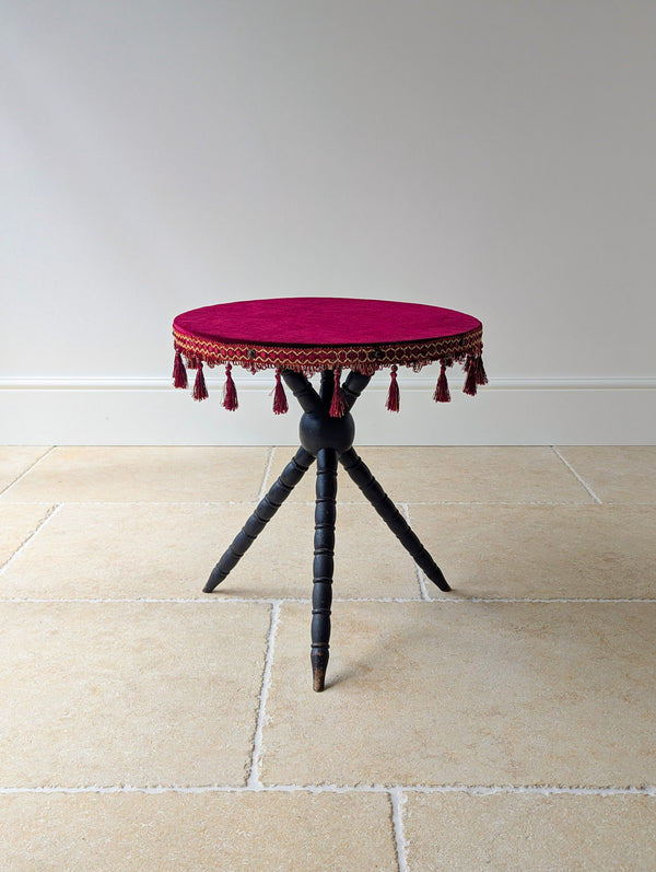 Antique Victorian Ebonised Beech Gypsy Table c.1880