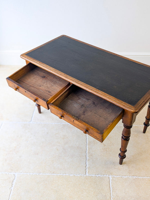 Antique Victorian Mahogany Writing Table c.1870