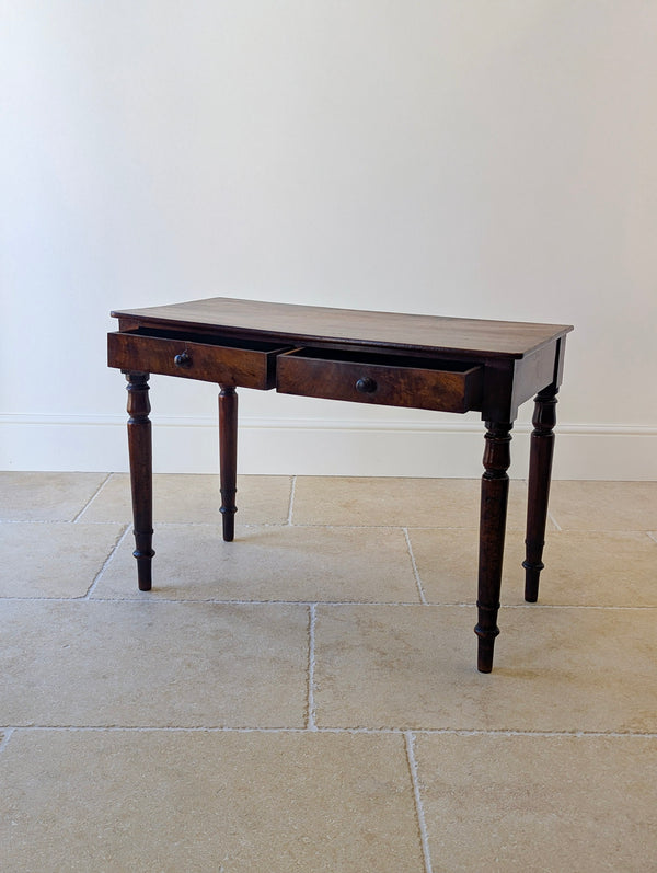 Antique Early Victorian Mahogany Writing Table c.1840