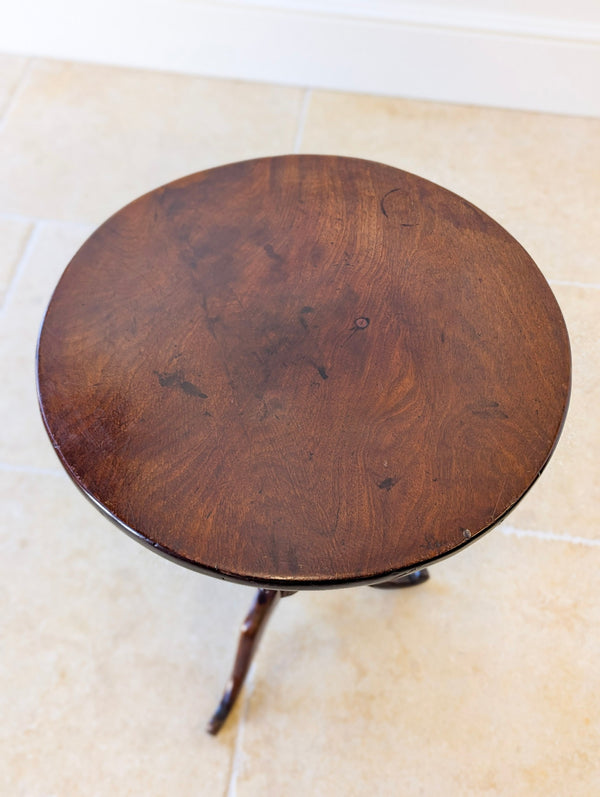 Antique George III Mahogany Tilt-Top Tripod Table c.1780