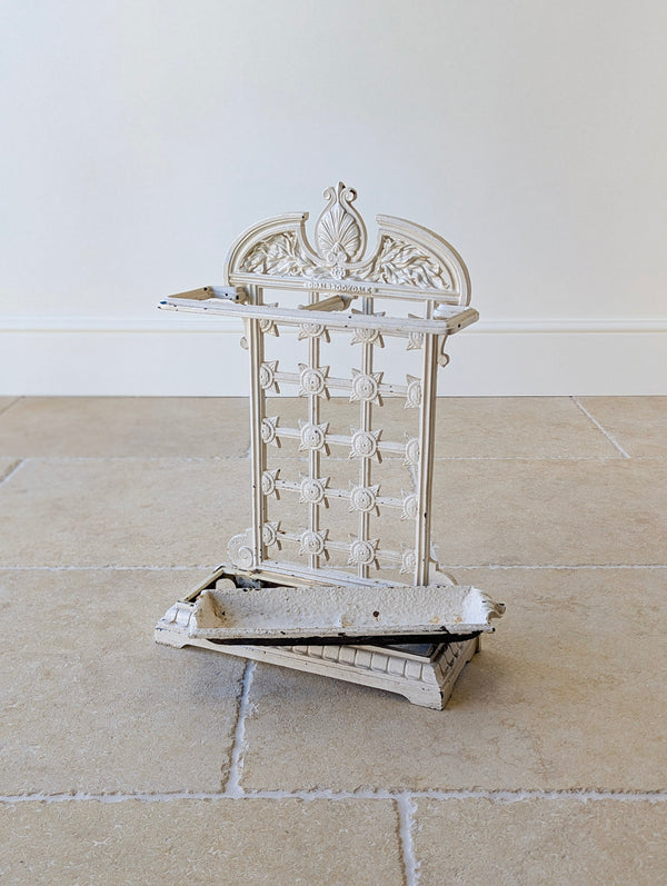 Antique Late Victorian Cast Iron Stick Stand by Coalbrookdale c.1890