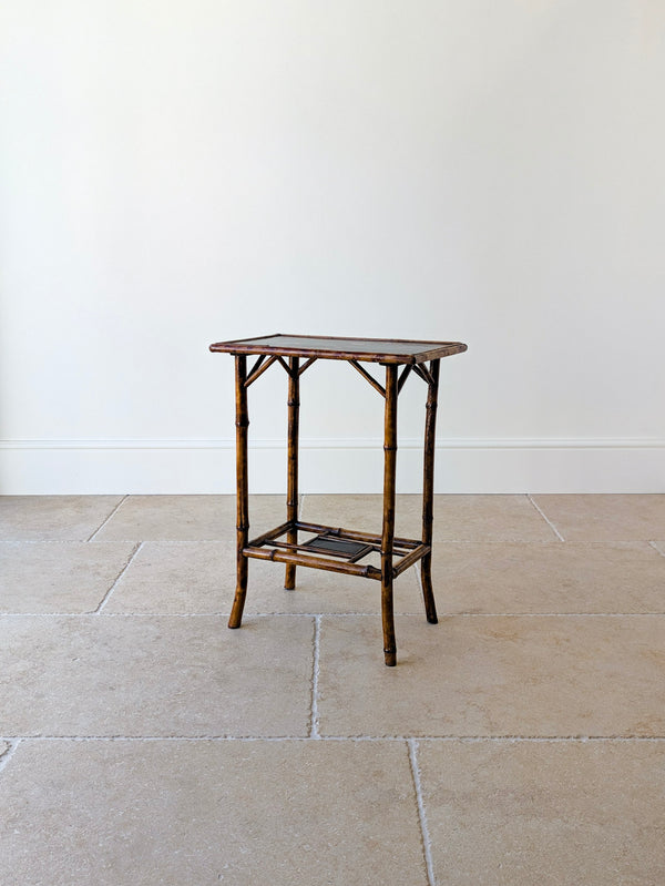 Antique Victorian Bamboo Occasional Table c.1890