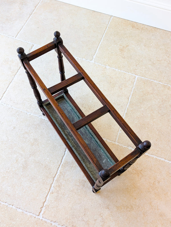 Antique Victorian Mahogany Stick Stand c.1850