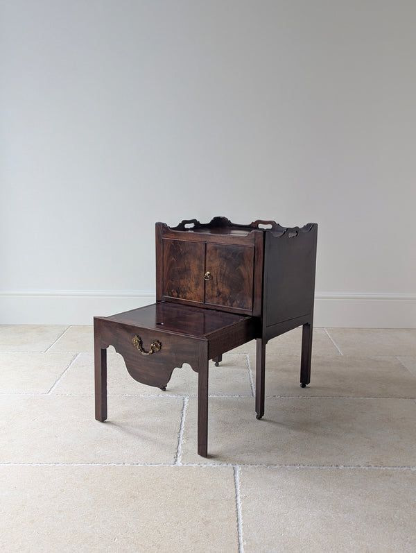 Antique George III Mahogany Bedside Commode c.1800