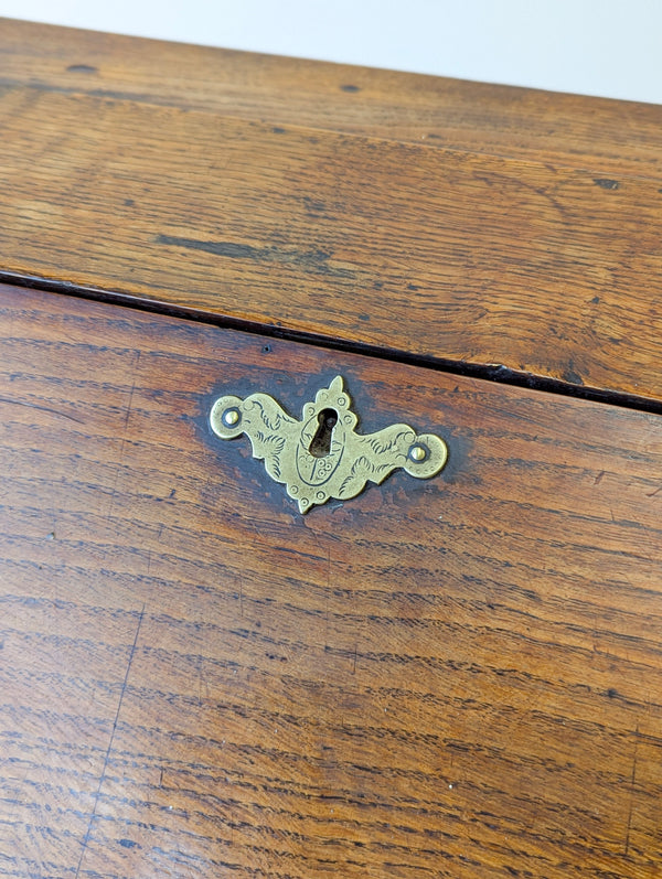 Antique George III Oak Bureau c.1780