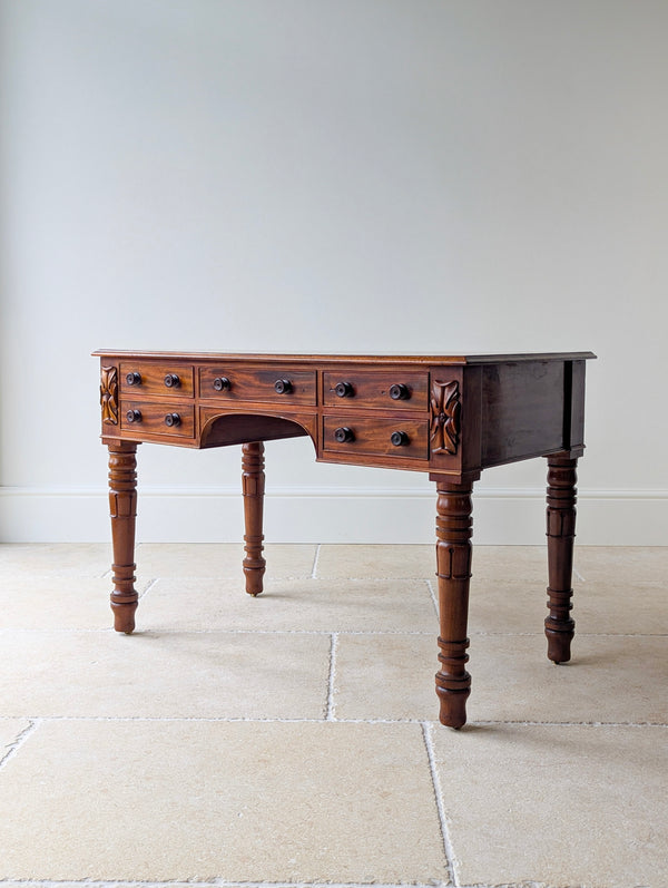 Antique William IV Mahogany Writing Table c.1835