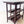 Load image into Gallery viewer, Antique Mahogany Card Table with Bookshelf Base c.1920
