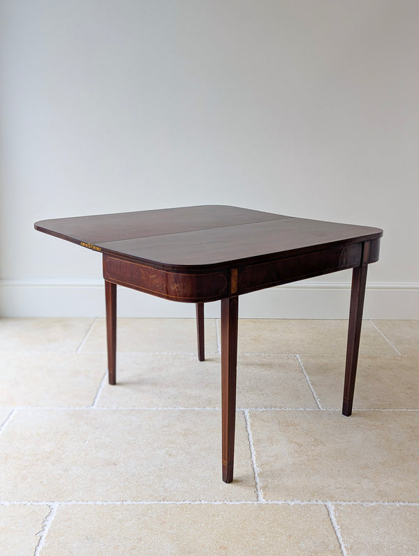 Antique George III Mahogany Tea Table c.1790