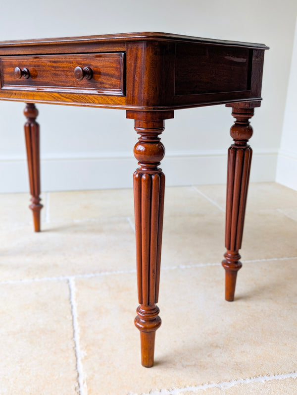 Antique Victorian Mahogany Writing Table c.1870