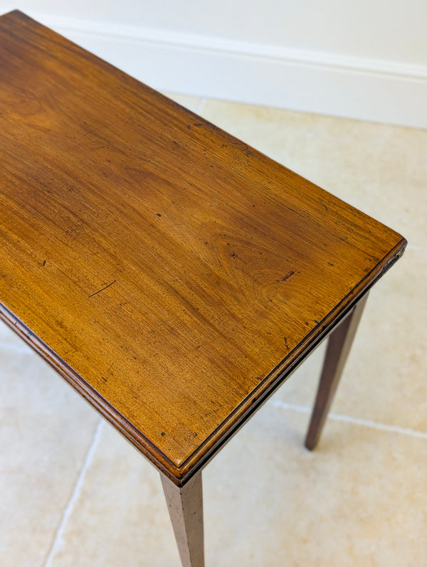 Antique Late Georgian Mahogany Tea Table c.1800