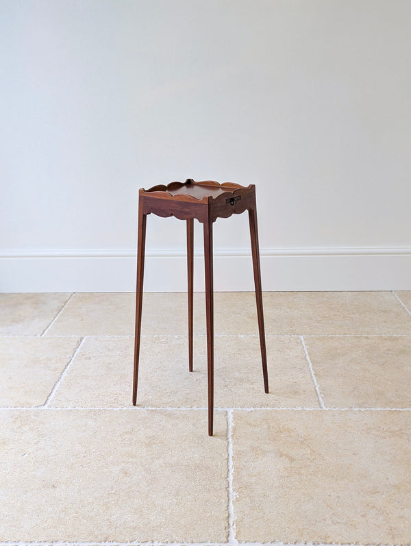 Antique Edwardian Mahogany Urn Stand with Slide c.1905