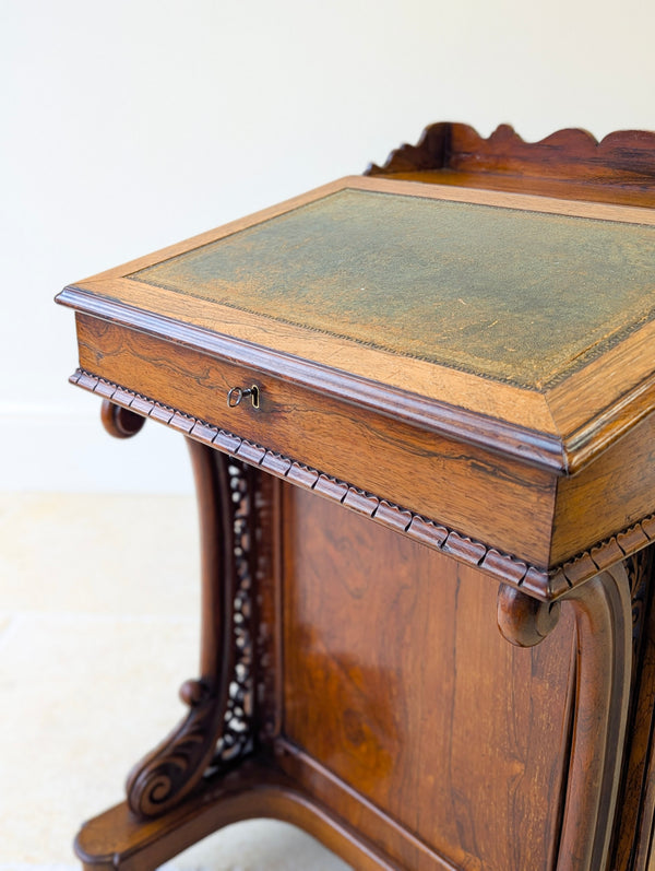 Antique William IV Rosewood Davenport Desk by W&C Wilkinson c.1835