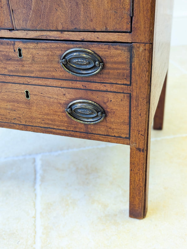 Antique George III Mahogany Bedside Commode c.1800